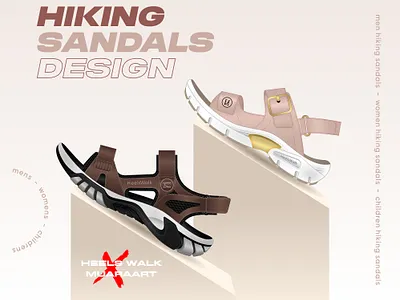 Collaboration Projects HEELS WALK X MUARA ART concept design design footwear design graphic design illustration sandals design technical drawing techpack design vector