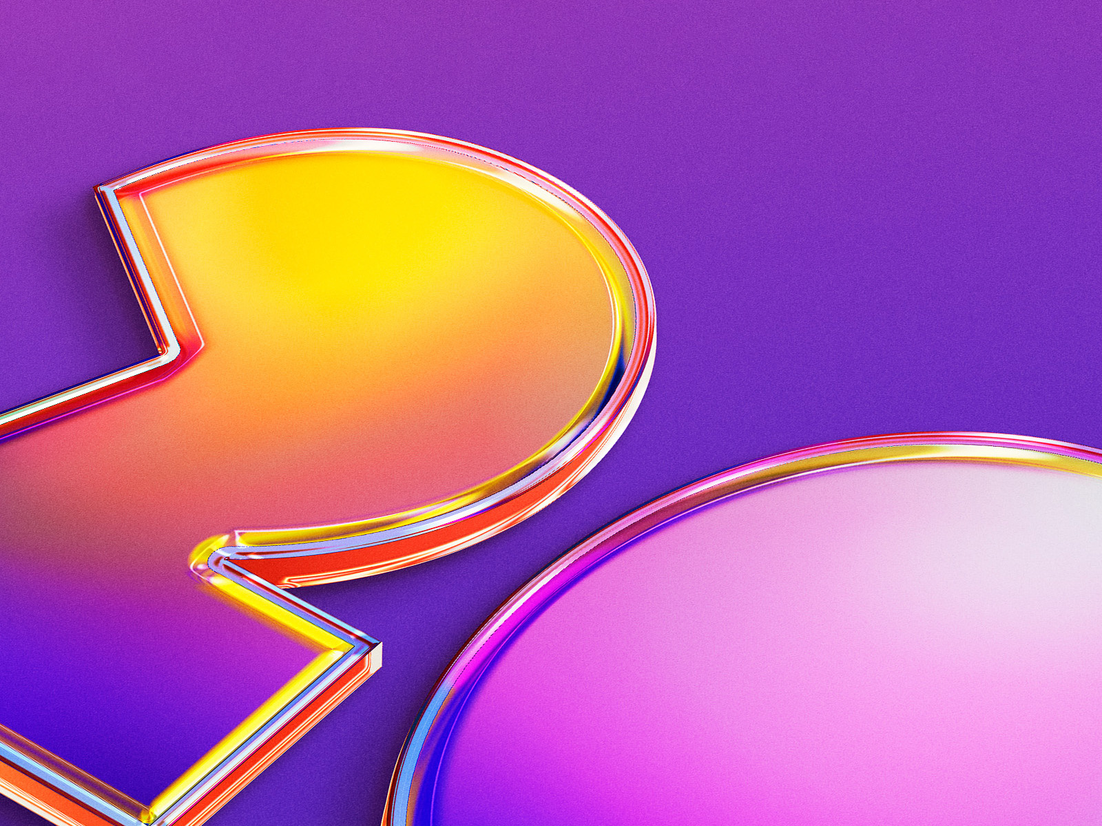 20k - Close-Up abstract bauhaus brand identity branding chrome digital art glass glass morphism gradient graphic design illustration jeffrey dirkse lettering logo type design vector visual identity