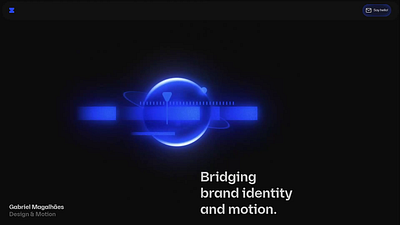 Modus Mograph — Portfolio Website branding figma framer graphic design motion graphics ui webdesign