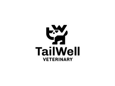 Vet logo animal animal logo brand branding design dog dog logo elegant graphic design logo logo design logo designer logodesign logodesigner logotype modern negative space pet vet veterinary