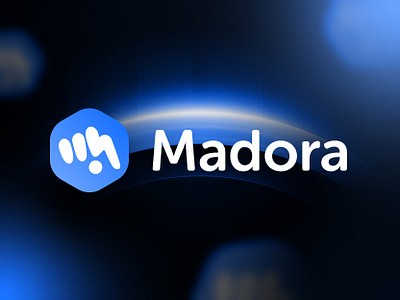 Madora – Logo Design & Brand Icon for Tech Product blockchain tech logo branding creative logo crypto logo defi logo dot logo fintech logo fitness logo gym logo hexagon letter m logo logo logo design logo designer m logo polygon startup identity technology logo web3 logo