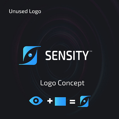 Brand identity brand design brand identity branding design graphic design illustration logo logo design modern modern logo sensity tech logo technology typography ux vector vison vison logo visual identity