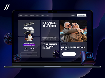 Investment Web App Redesign app app design template dark theme dashboard dashboard design design finance investment landing page mobile mobile app mobile ui online product design redesign ui ux web web app web design concept