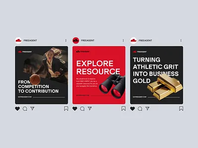 Social Media Asset Design asset brand brand design branding graphic design instagram marketing marketing assets post social social assets social media social media marketing social post sport sports template visual design visual identity