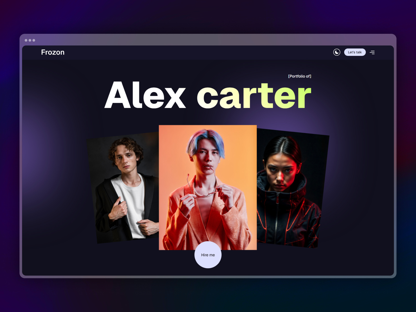 Frozon - Portfolio & Agency Website Webflow Template agency website branding creative design creative portfolio freelancer portfolio minimal webflow modern design motion graphics personal portfolio portfolio website responsive responsive template uiux web development webdesign webdesigntemplate webflow webflow agency webflow design webflow template