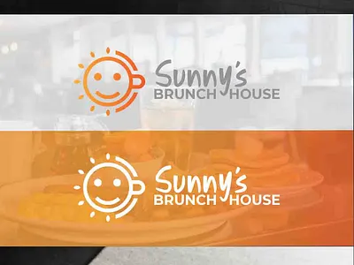 sunnyes brunch house branding design logo logo design minimalis minimalist minimalist logo modern modern logo modern logo design restaurant logo sun logo sunny logo