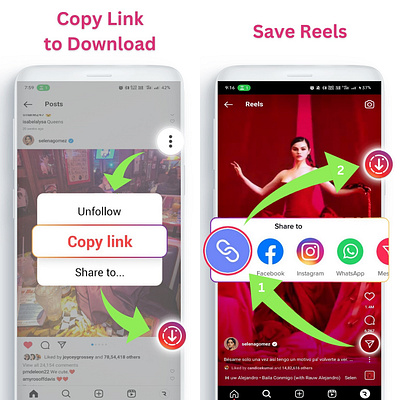 InSaver - Instagram Downloader andriod design branding design download insta story graphic design insaver instagram downloader rohitrajkhorwal ui