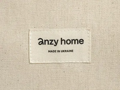 Anzy Home — home decor brand system #21 badge branding emblem furniture home decor knitted decor logo logotype ukraine