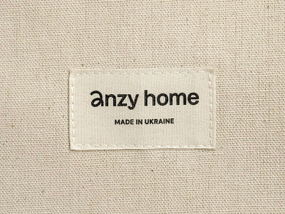 Anzy Home — home decor brand system #21 badge branding emblem furniture home decor knitted decor logo logotype ukraine