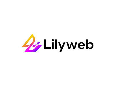 Lilyweb ,technology logo branding design app business company custom logo icon letter logo branding logo design logo service logo type minimnal modern sale logo sell logo software tech technology timless unique web