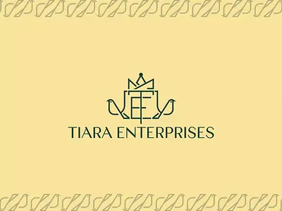 TE Monogram Line Art Logo with Crown and Birds brand identity branding design design logo flat graphic design illustration initials logo logo design logos logotype minimal minimal logo minimalist logo modern logo monogram monogram logo simple unique