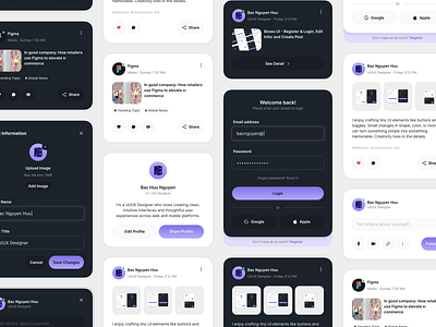 Boxes UI - 🧊 box card component design element figma ui