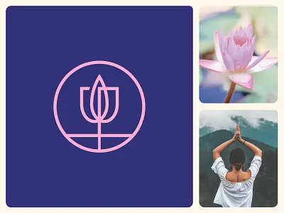 Peacilify - Minimal Logo design brand identity flower logo logo design lotus minimal