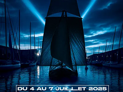 AFFICHE GRANDES VOILES LE HAVRE