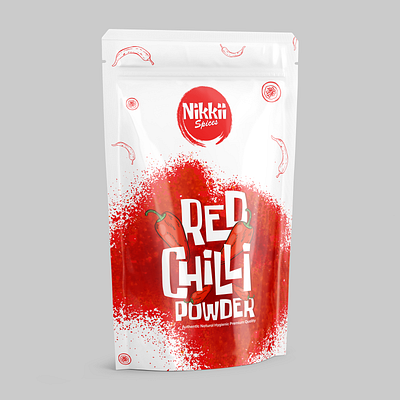 Chilli Powder Packaging Design boldpackaging chillipowderpackaging creativepackaging custompackaging desimasala fmcgdesign foodlabeldesign foodpackagingdesign indianspicedesign labeldesign minimalpackaging organicpackaging packagingdesign packagingdesigns packaginginspiration packagingoftheworld pouchpackaging productbranding spicebranding spicepackaging