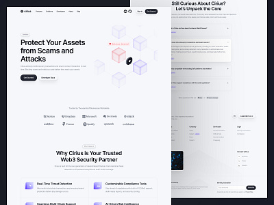 Cirius - Web3 Platform Design cirius design digital figma platform technology ui uidesign uiux uiuxdesign unpixel ux uxdesign web app web design web3 web3 app web3 design web3 platform web3 platform design