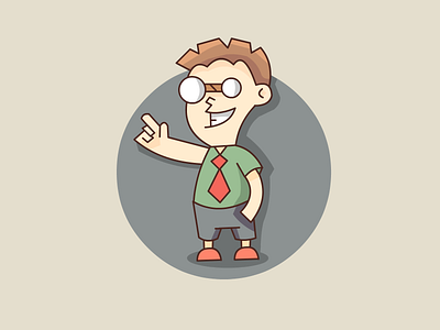 nerd mascot illustration geek geek illustration geek mascot geek mascot design human mascot nerd nerd mascot nerd mascot design nerd mascot illustration