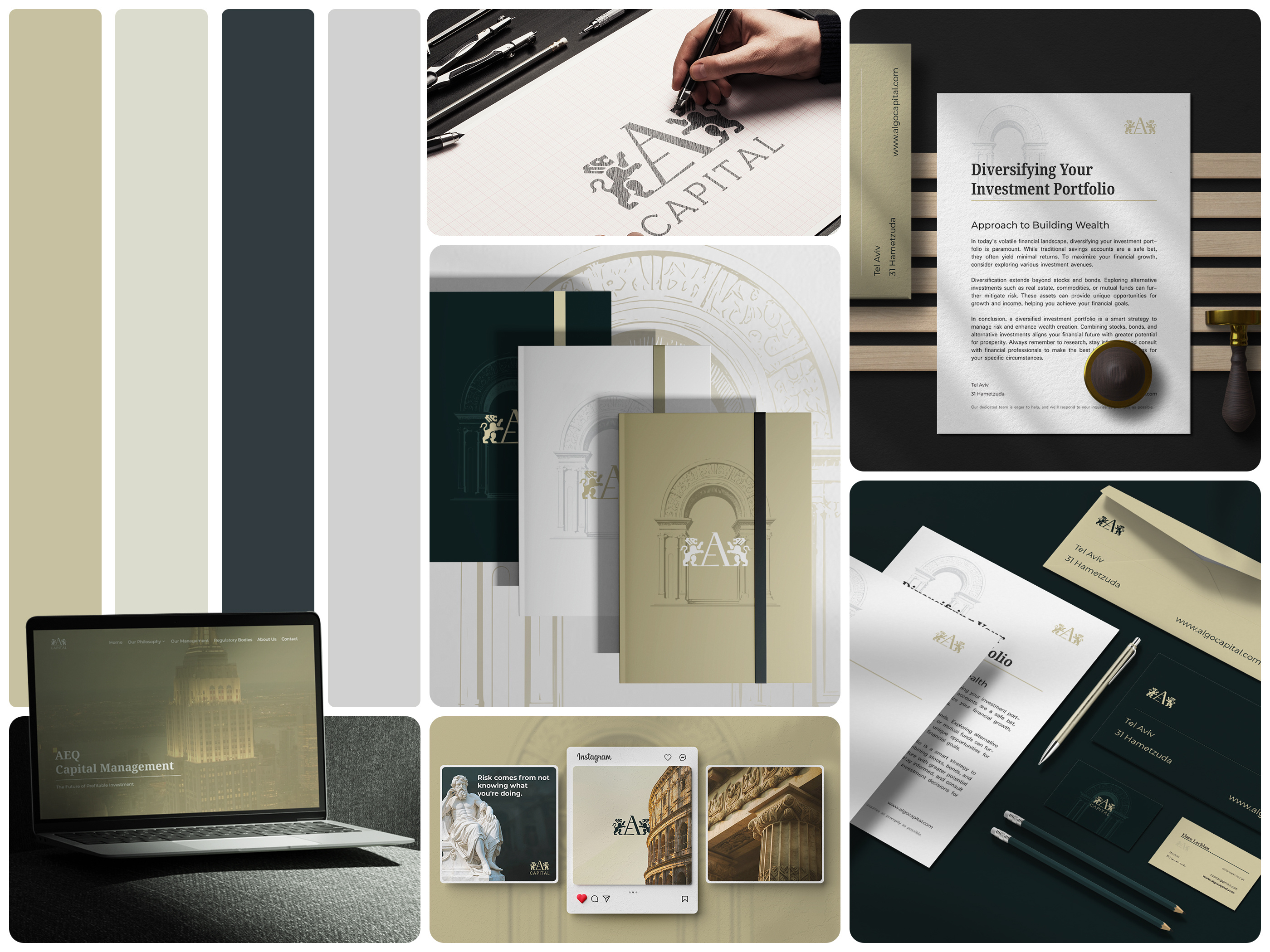 AE CAPITAL - Visual Identity branding branding finance crypto finance finance logo finances investor lion brand lion logo logo serios brand visual identity visual identity finance