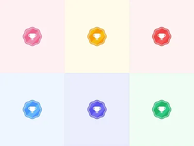 Badges illustration product design ui visual