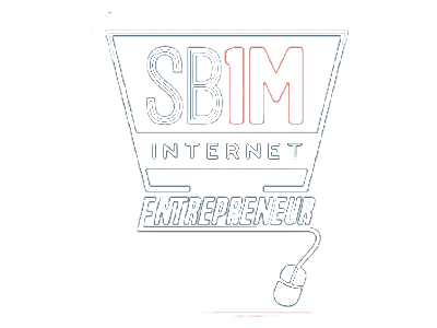SBM LOGO PUTIH 3d branding logo ui