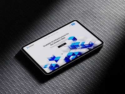 Cube Animation 3d 3d blender abstract animation cinematic cube animation glass graphic design hero section ipad landing page mockup motion graphics ui web design