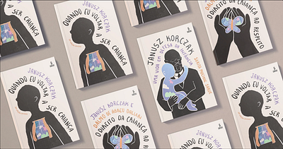 illustrations Janusz Korczak Book Covers branding graphic design illustration illustration book cover