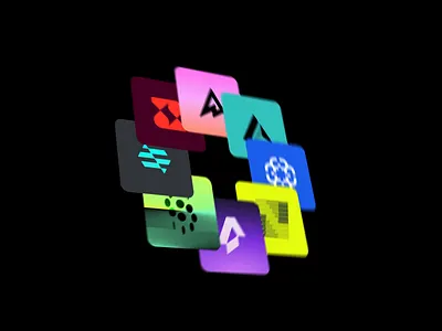 Logo designs ai artificial intelligence artificial intelligence logo branding branding and identity design digital logo identity branding logo design logo design branding logo marks logofolio saas saas branding symbol design