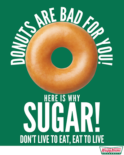 Krispy Creme College Brand Project branding