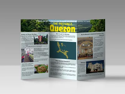 Philippines Quezon Province Brochure Commission 3d branding
