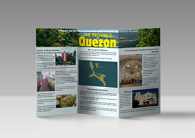Philippines Quezon Province Brochure Commission 3d branding