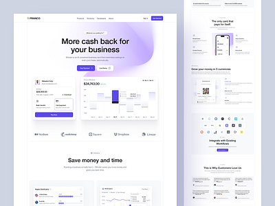 AI Finance Landing Page – Modern UX/UI Design ai finance design design inspiration digital banking finance landing page finance website financial services fintech fintech design fintech ui investment landing page ui minimal saas saas design startup ui ui design uiux