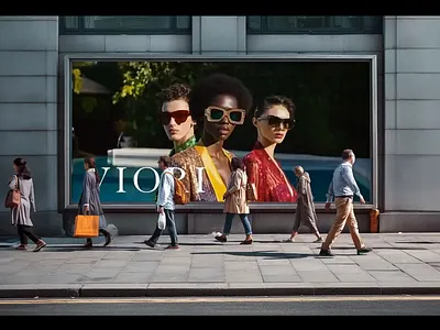 AI Workshop - Ad campaign concept ai ui ui design