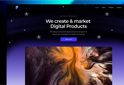 Landing Page _ Digital Agency _ Design Agency _ Website Design design design agency digital agency landing page new trend product design ui user experience design user interface design ux web web design website