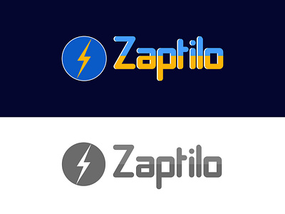 Zaptilo Logo app branding design graphic design illustration logo typography ui ux vector