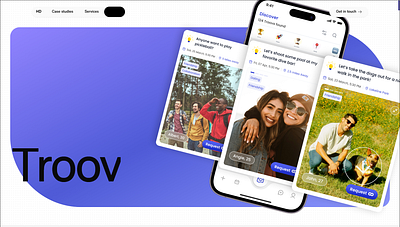 Troov figma graphic design illustration ui ui design ux design website