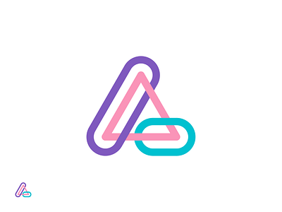 Triangle Logo Design ai branding logo logodesign logodesigner mark modern rebranding simple logo startup brand identity sustainability symbol triangle logo design