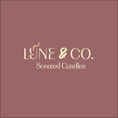 Lune & Co logo branding color design graphic design illustration logo