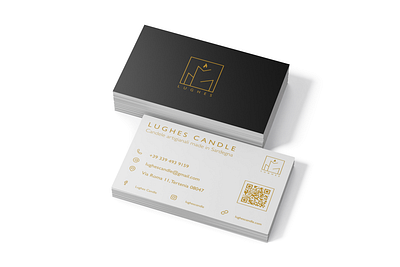 Business Card Design for | Candle E-commerce business card grafic design mockup business card mockup design