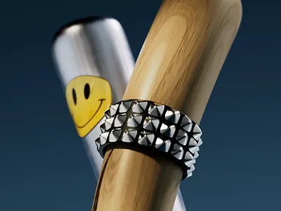 Satisfying Baseball Bat Loop – 3D Motion in C4D 3d 3dmodeling animation baseball c4d cgi loop motion graphics redshift stylized cgi visualart