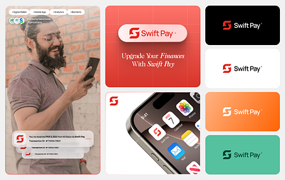 Digital Wallet App Branding 3d animation appdesign appui branding design digitalwallet figma finapp graphic design illustration landingpage logo mobileapp motion graphics ui uiux uiuxdesign vector