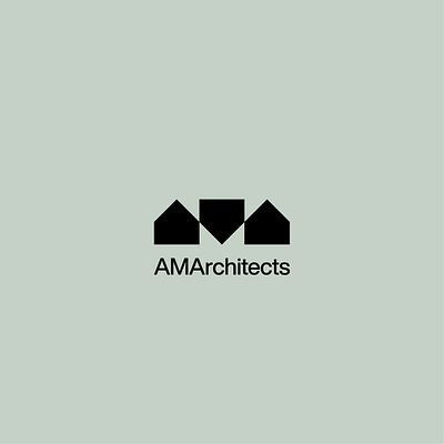 AMArchitects (REVISITED) ama architect architecture branding building clean design holding home house house planning illustration logo logotype minimal monogram retail simple type typography