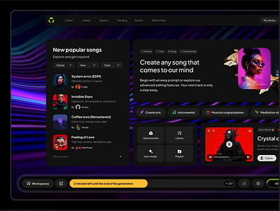 AU UI KIT - NOCRA ai chart dash dashboard dataviz desktop graphic design infographic landing model presentation promo statistic tech template ui