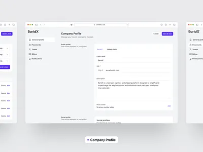 Modern Settings Experience for a Modern Logistics Brand accountdashboard billingui cleanux darkmodeready designfortrust dribbbleshowcase enterpriseux figmadesign minimalwebdesign modernui notificationsettings saasdesign settingsscreen teammanagement uidesignsystem userpreferences uxcasestudy uxforsaas uxinspo webappui