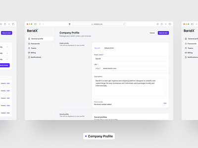 Modern Settings Experience for a Modern Logistics Brand accountdashboard billingui cleanux darkmodeready designfortrust dribbbleshowcase enterpriseux figmadesign minimalwebdesign modernui notificationsettings saasdesign settingsscreen teammanagement uidesignsystem userpreferences uxcasestudy uxforsaas uxinspo webappui