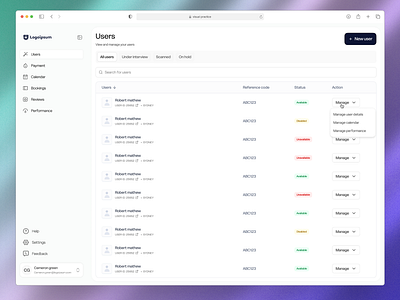 B2B Product <> Visual Practice 2025 app dashboard design product product design ui visual