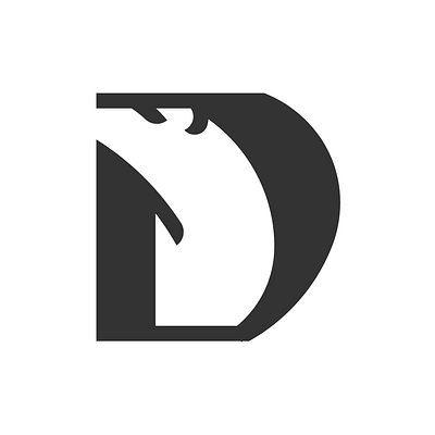 Letter D Bear Logo For Sale bear d grizzly initial letter logo modern monogram polar simple