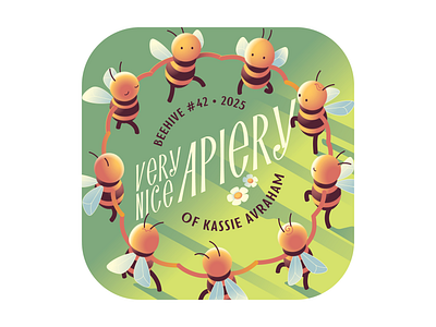 Very Nice Apiery bee dance grass honey roundelay