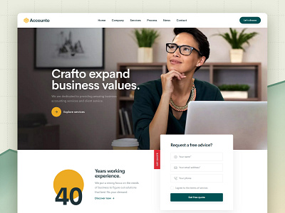 Crafto - AI-Powered WordPress Theme - Accounting accounting accounting website design ai theme creative design ecommerce modern multipurpose popular website design portfolio responsive theme ui web design wordpress theme