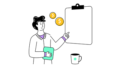 Business Graph Animation account analysis animation business presentation