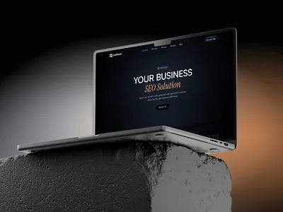 SEO Agency Website Design branding business website design figma framer graphic design illustration landing page ui web design website design